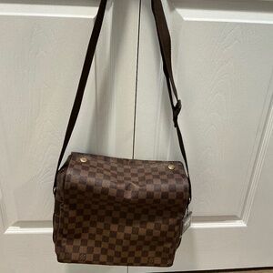 Louis Vuitton Naviglio Damier Ebene messenger bag